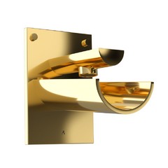 Artize, верх. душ, Confluence, 1-режимн., 145х180 мм, Глянцевое золото