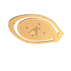 Artize, потолочный душ, Tiaara, 2-режимн., 600х350 мм,  Глянцевое золото PVD