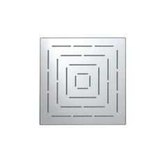 Jaquar, верх. душ, Maze, 1-режимн., 200х200 мм, Хром