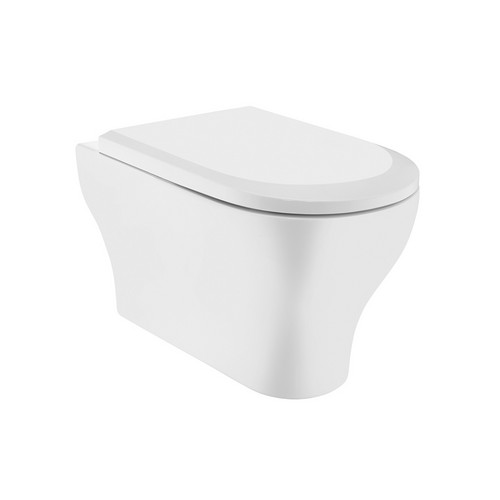 Jaquar, Унитаз подвесной Florentine, сиденье из дюропласта, белый. Фото 1