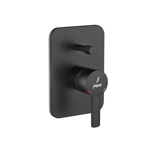 Jaquar, Смеситель для ванны встраиваемый, Fusion Prime, 1-рычаж., Черный матовый. Фото 1