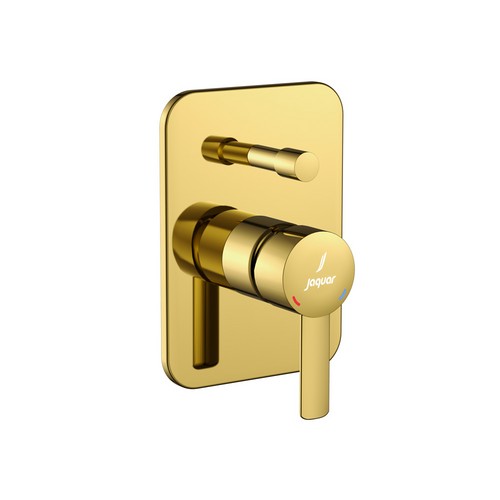 Jaquar, Смеситель для ванны встраиваемый, Fusion Prime, 1-рычаж., Глянцевое золото PVD. Фото 1