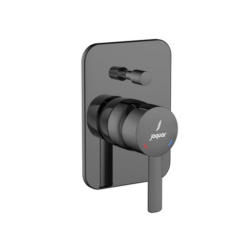 Jaquar, Смеситель для ванны встраиваемый, Fusion Prime, 1-рычаж., Черный хром. Фото 1