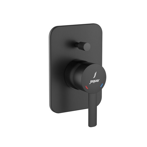 Jaquar, Смеситель для ванны встраиваемый, Fusion Prime, 1-рычаж., Черный матовый. Фото 1