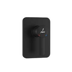 Jaquar, Смеситель для ванны встраиваемый, Fusion Prime, 1-рычаж., Черный матовый