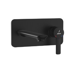 Jaquar, Смеситель для раковины Fusion Prime, 1-рычаж., Черный матовый