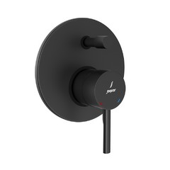 Jaquar, Смеситель для ванны встраиваемый, Florentine Prime, 1-рычаж., Черный матовый