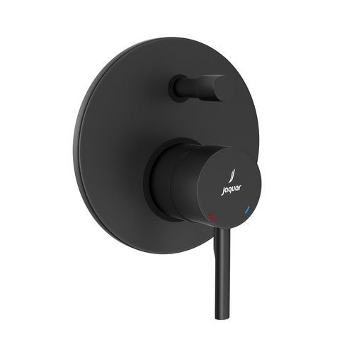 Jaquar, Смеситель для ванны встраиваемый, Florentine Prime, 1-рычаж., Черный матовый. Фото 1