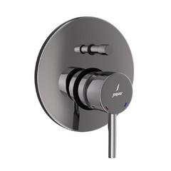 Jaquar, Смеситель для ванны встраиваемый, Florentine Prime, 1-рычаж., Черный хром