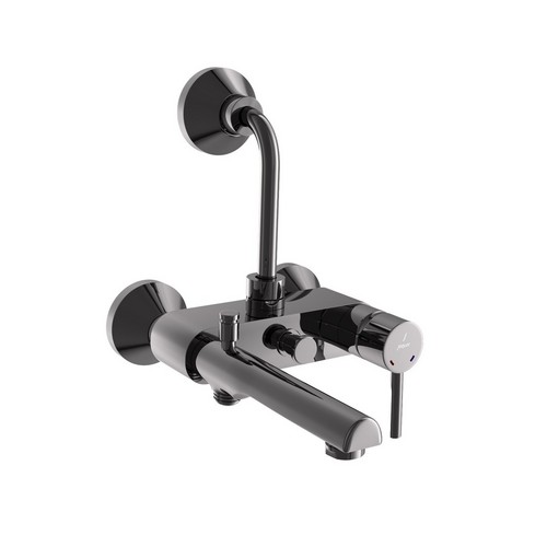 Jaquar, Смеситель для ванны внешний, Florentine Prime, 1-рычаж., Черный хром. Фото 1