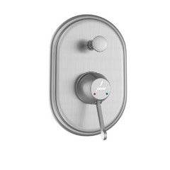 Jaquar, Смеситель для душа встраиваемый Queens Prime, 1-рычаж., Нержавеющая сталь