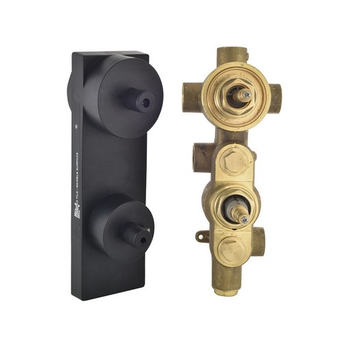 Jaquar, встраиваемая часть термоcтат. смесителя Aquamax для ванны/душа, 3 потребителя. Фото 1