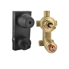 Jaquar, встраиваемая часть однорычажн. смесителя Aqumax для ванны/душа, 3 потребителя