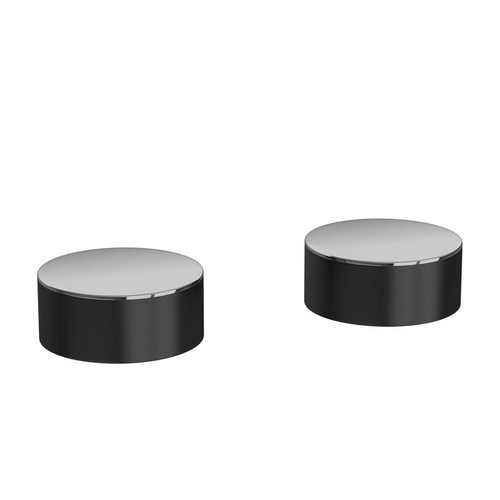 Jaquar, Кран Laguna, 2-рычаж., Черный хром / черный матовый. Фото 2