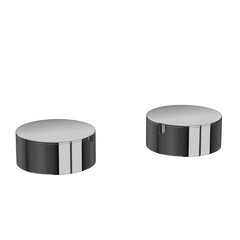 Jaquar, Кран Laguna, 2-рычаж., Черный хром