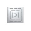 Jaquar, верх. душ, Maze, 1-режимн., 150х150 мм, Хром. Превью 1