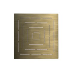 Jaquar, верх. душ, Maze, 1-режимн., 200х200 мм, Античная бронза